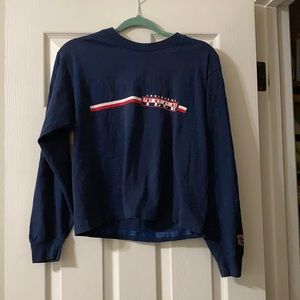 cropped Louisiana tech long sleeve